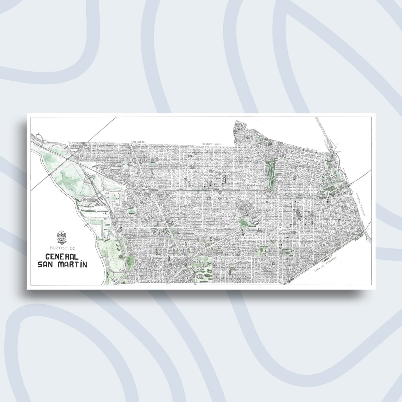 Carta de San Martín (45x90)