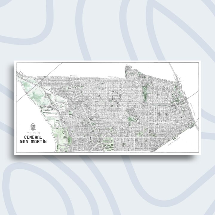 Carta de San Martín (45x90)